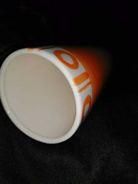 2 Jarras Cerâmica de casco laranja