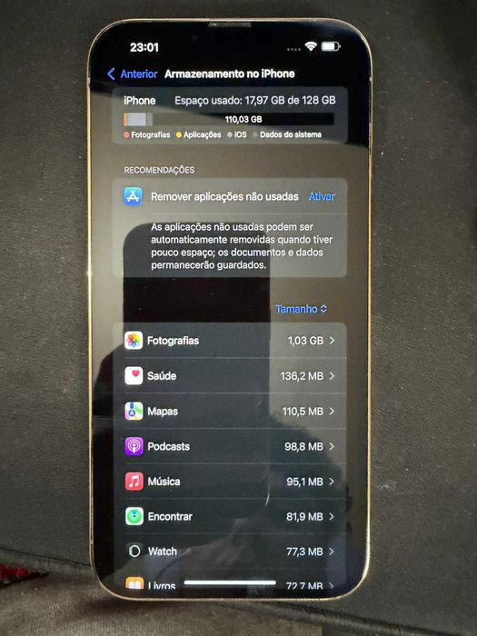 iPhone 13 Pro Max Gold Como Novo