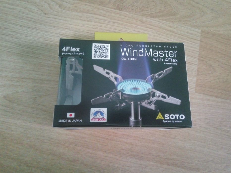Газовий пальник SOTO WindMaster Stove with Micro Regulator + 4Flex