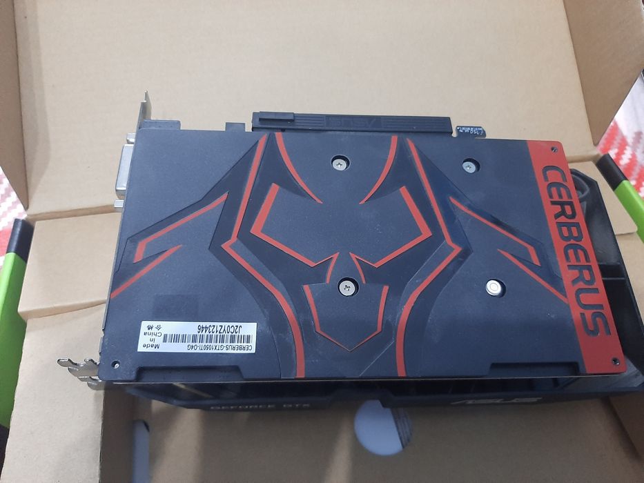 Karta graficzna Asus GeForce GTX 1050 Ti Cerberus OC 4 GB