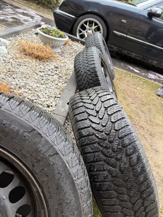 Felgi stalowe 15 5x112 z oponami