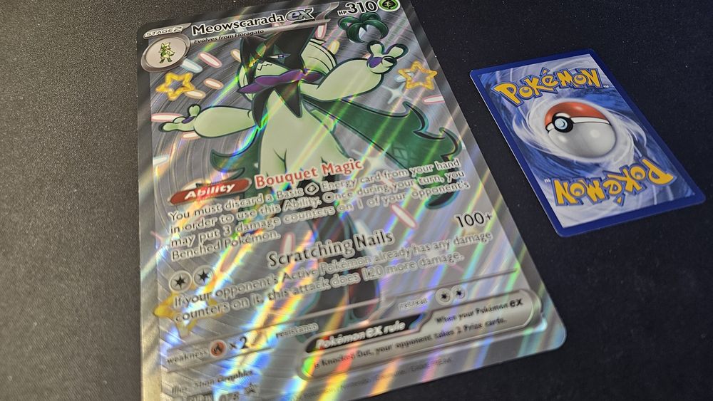 Tcg pokemon karta Meowscarada ex 078 promo JUMBO