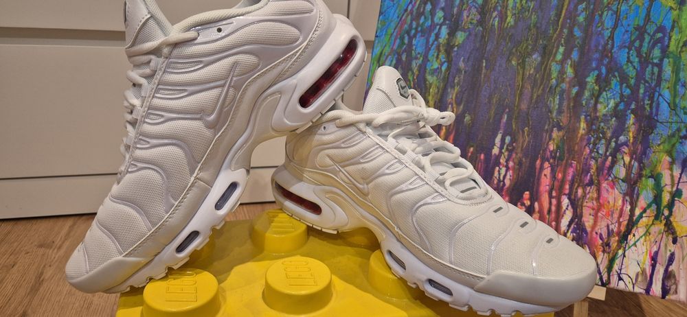 Nike Air Max Plus TN — rozmiar 44 | Triple White