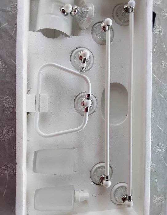 Conjunto de toalheiros de casa de banho