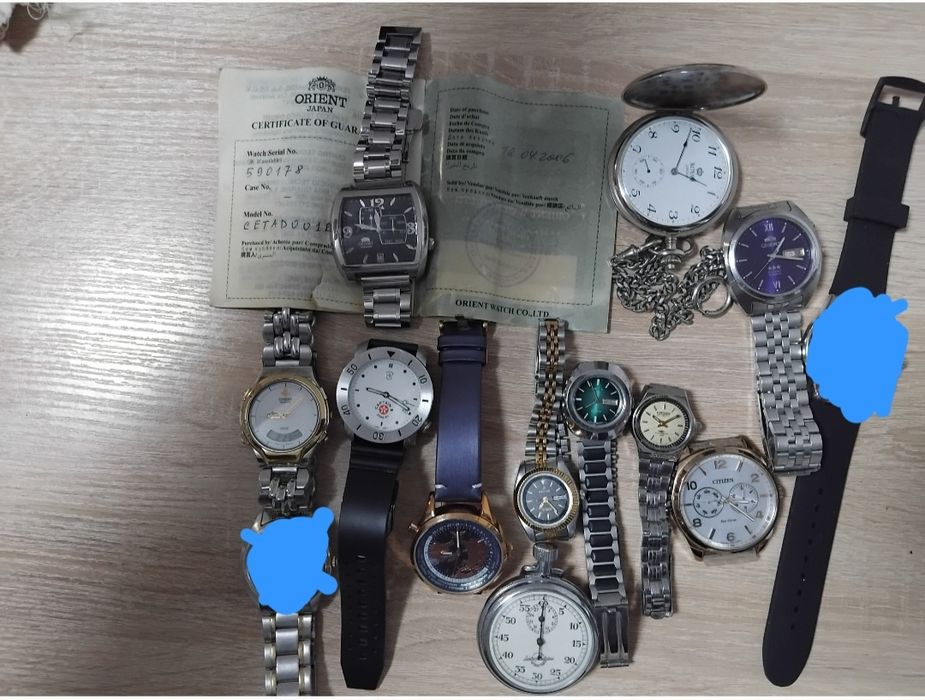 Часы Orient Citizen Swatch Royal Victorinox