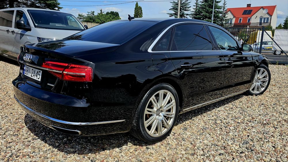 Audi A8L D4 lift 2016r 3.0 TfSI, Matrix, masaże, dociągi, raty/leasing
