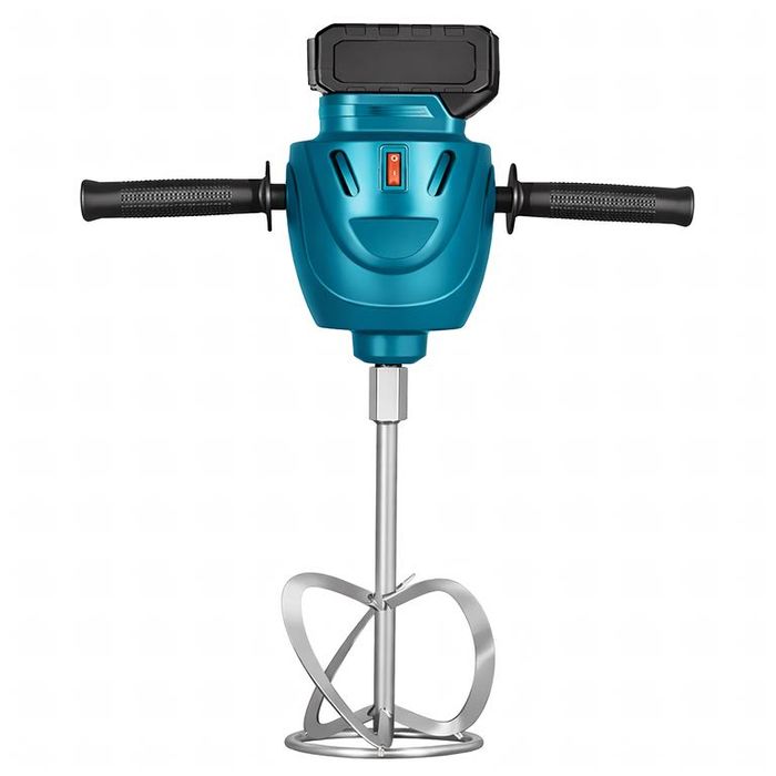 Wiertnica Akumulatorowa do Ziemi Zaprawy 20V 2xAku Mieszadło Świder