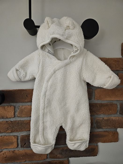 Kombinezon z kapturem z uszkami miś lindex 56