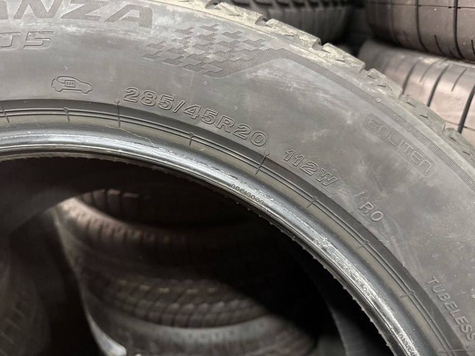 2xBridgestone 285 45r20 2x 255 50 r.20, 2025 6.3mm