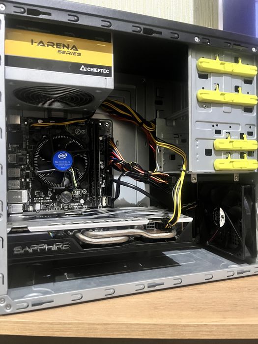 RX580, i5 4590, 16gb ОЗУ, 120gb SSD бюджетний ігровий компʼютер