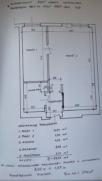 Mieszkanie sprzedaż Al Tysiąclecia Olkusz