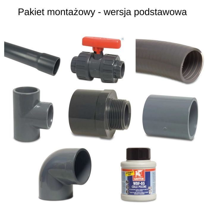 Basen poliestrowy MARBELLA 620x340x150cm GFK, PRODUCENT