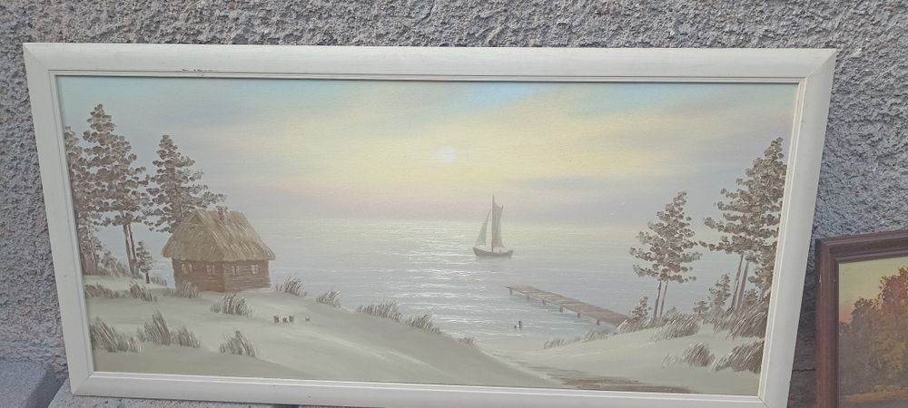 Obras ręcznie malowany używany
