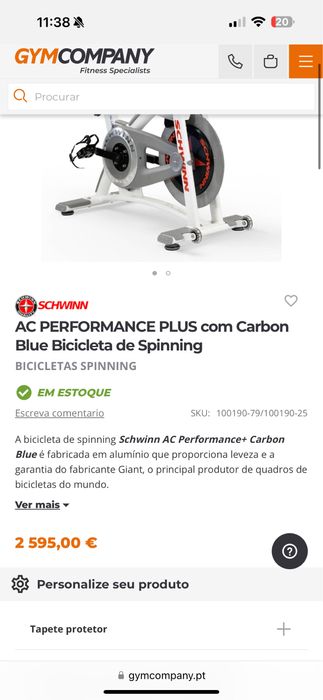 Bicicleta Schwinn Carbon Blue - AC Performance