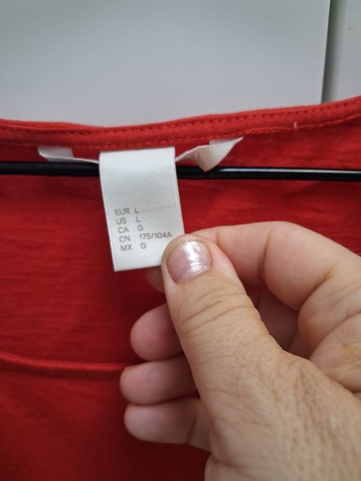 H&M sukienka damska bawełniana basic roz L 40