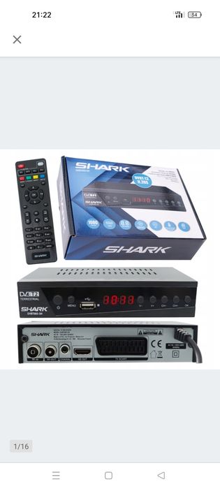 Tuner Dekoder DVBT2 DVBT 2 DVBC TV naziemnej kablowej HEVC H.265 HDMI