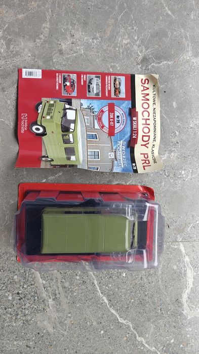 Żuk A-07 Zielony Hachette Samochody PRL