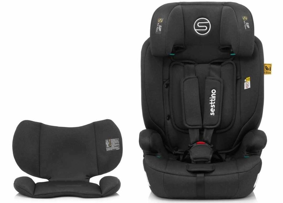 Fotelik Samochodowy 76-150cm Sesttino Rocker Pro 9-36kg Montaż Pasem