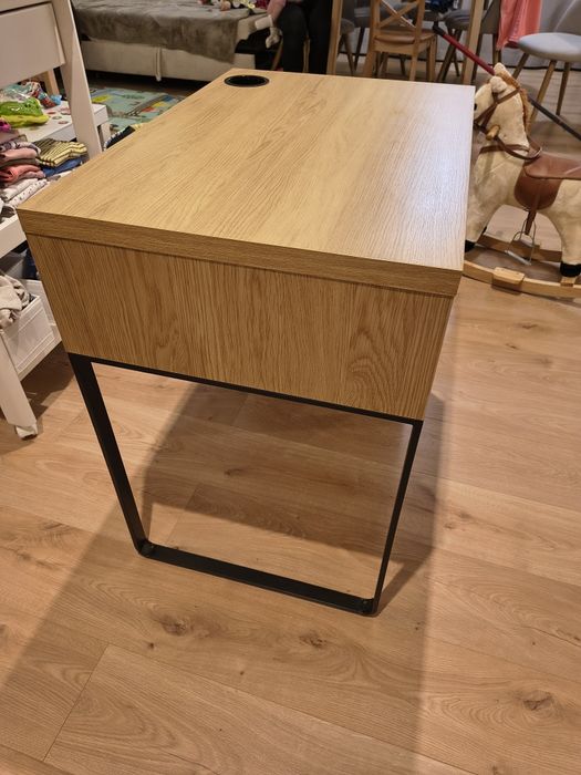 Biurko Micke brązowe