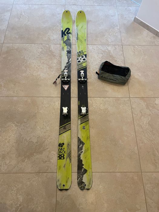 Narty skitury K2 Wayback 88, Dynafit, Black Diamond