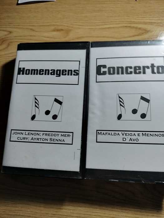 Cassetes VHS - Gravações Caseiras