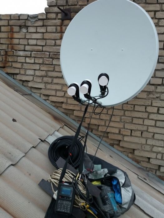 Спутник ТВ. Настройка ,установка, ремонт спутниковых и эфирных антенн.