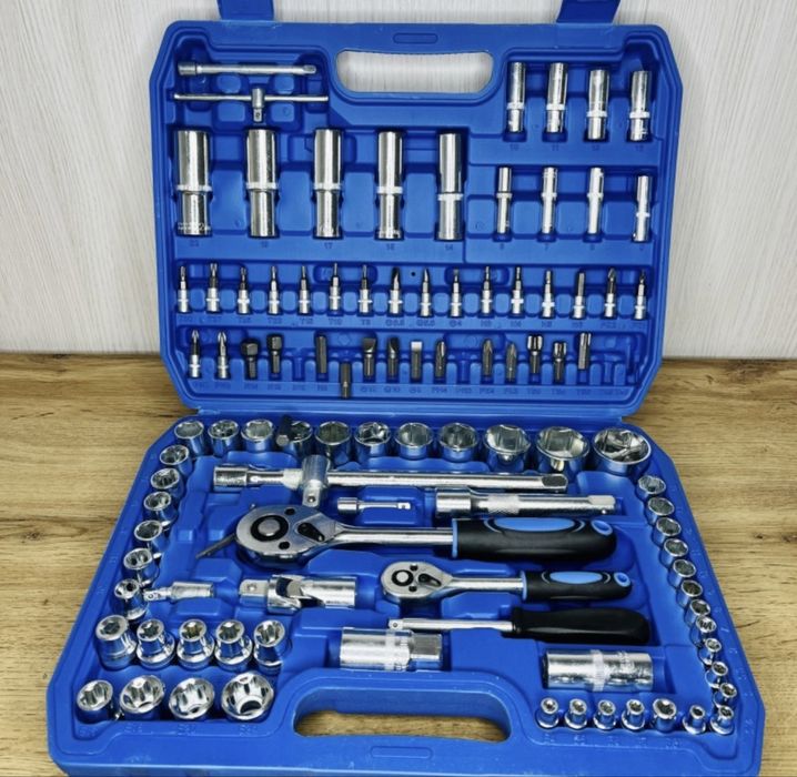 Набір тріщіток тріщоток 108 головок  набор трищёток 108 предметов. Набор головок для авто. Набір голівок для авто. Набір інструментів набор инструмент