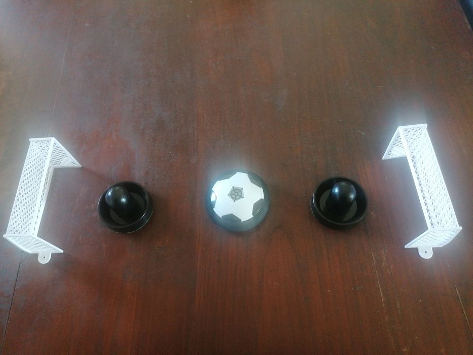 Jogo futebol com disco