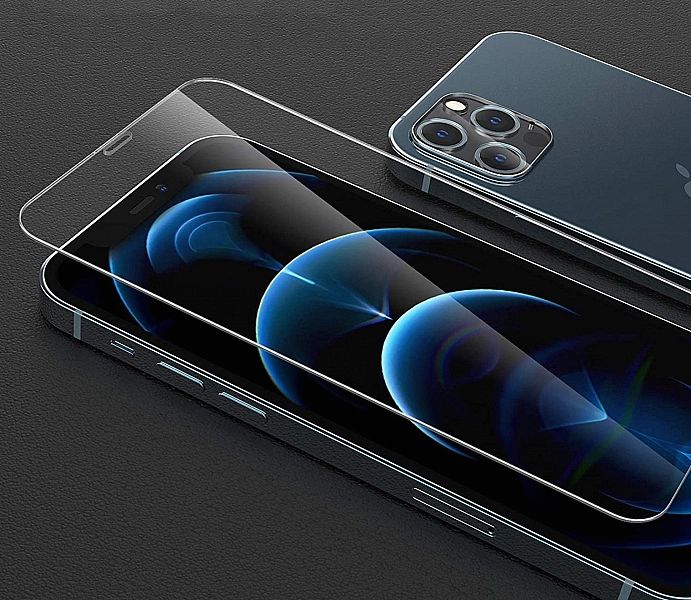 Szkło hartowane płaskie 9H do iPhone 12 / 12 Pro