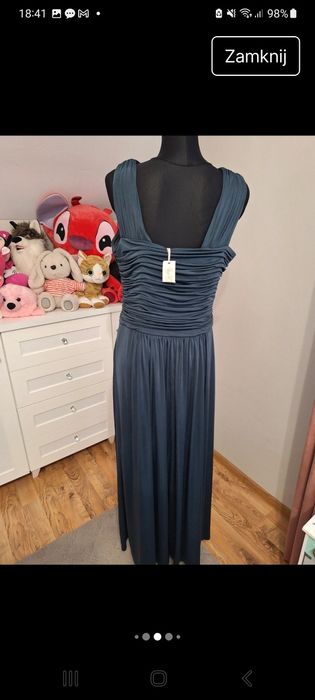 Sukienka wieczorowa weselna  44