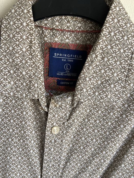 Camisa manga curta da Springflied