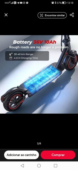 Trotinete iscooter i9 max