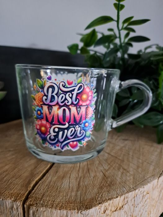 Kubek szklanka 400ml Best Mom Ever
