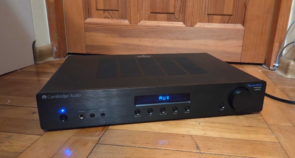 Wzmacniacz z Bluetooth Cambridge Audio Topaz AM10 2x55W BT stereo audio hi-fi audiofilski phono przedwzmacniacz
