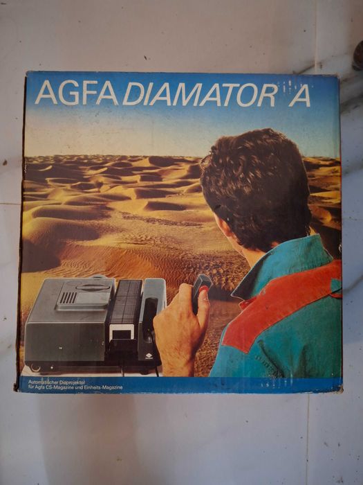 Projetor de diapositivos - slides -Agfa Diamator A - Como novo