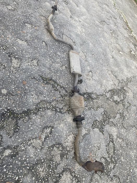 Linha escape volvo v40