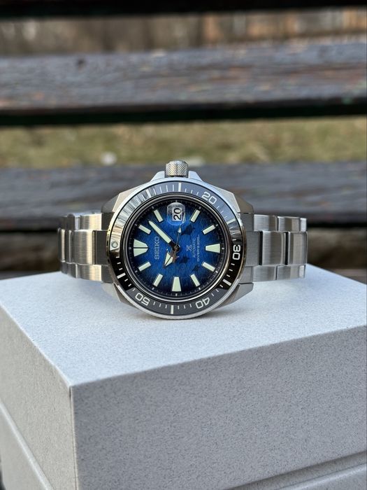 Seiko Prospex King Samurai Save the Ocean Dark Manta SRPE33K1