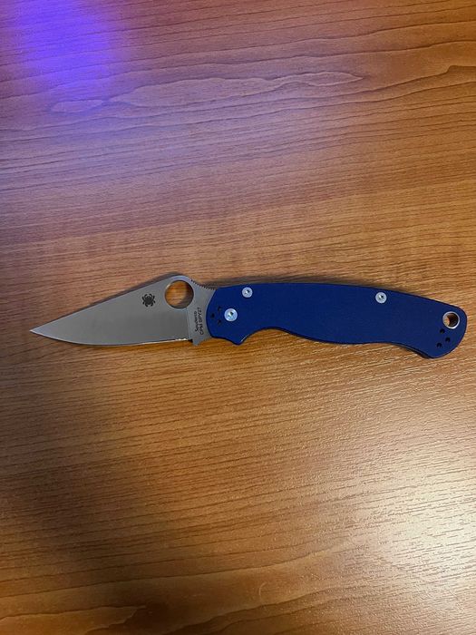 Spyderco Para Military 2 Cobalt Blue, G10, SPY27