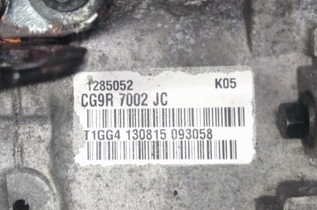 Caixa Velocidades Manual CG9R7002JC - VOLVO V60 I