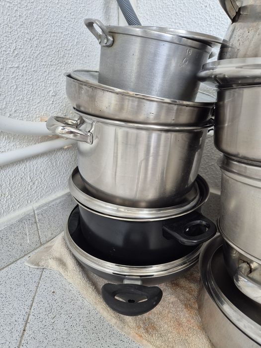 Kit panelas e tachos para fogao a gas