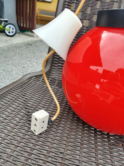 Lampa wisząca PRL