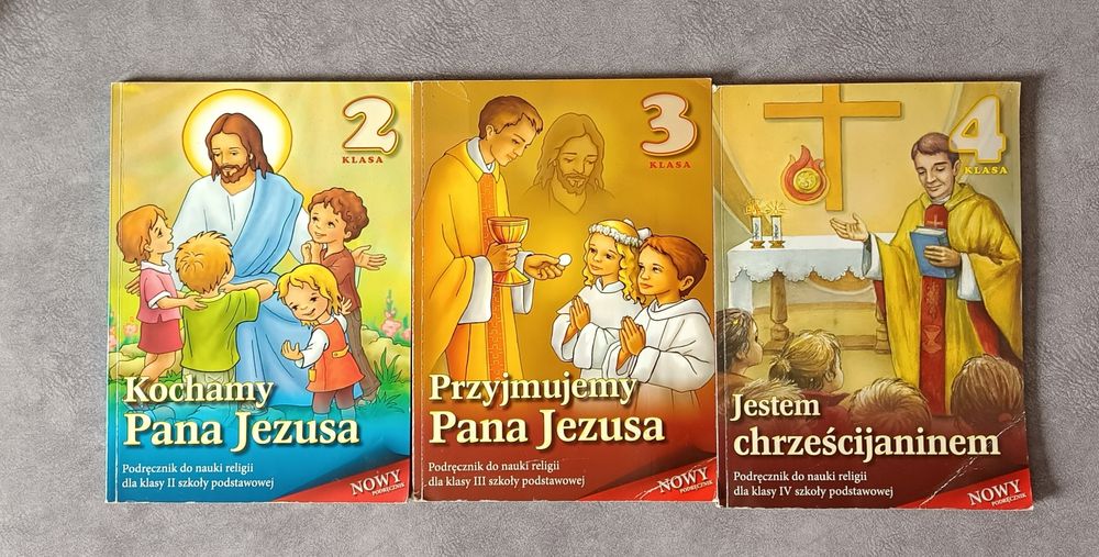 Książki do religii 2 3 4 klasa