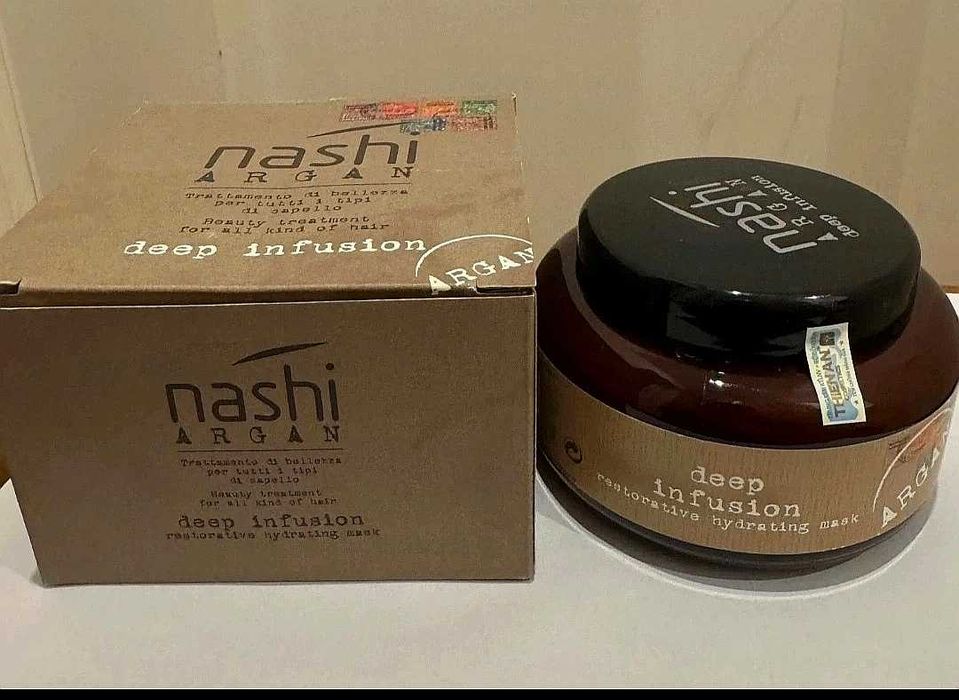 maska nashi argan nowa do włosów