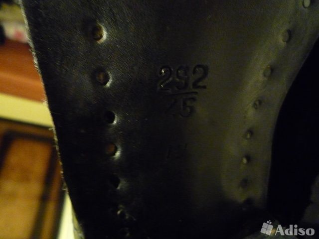 сапоги хромовые офицерские, новые (оригинал)