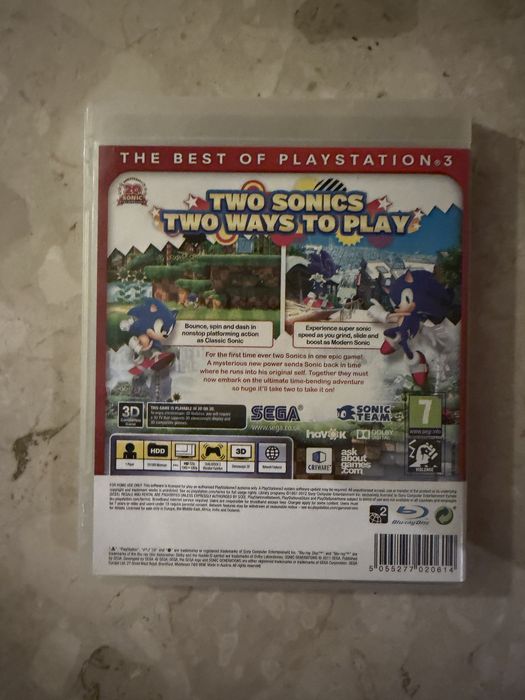 Gra na PS3 / Sony PlayStation 3 Sonic Generations
