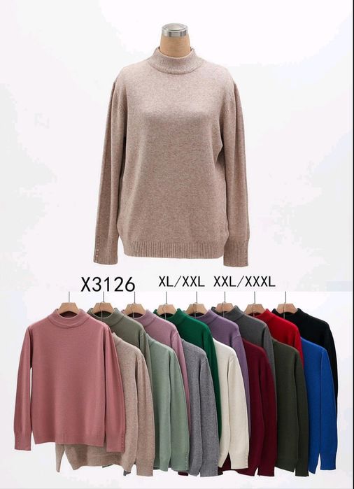 Milano..Гольфи кофти жіночі Кашемір Мілано