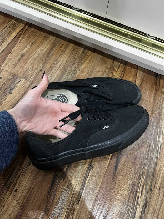 Czarne męskie damskie unisex trampki VANS 39 25cm