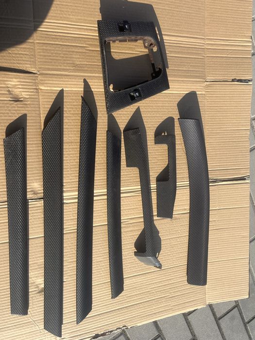 Bmw e46 sedan,kombi dekory aluminium carbon rarytas