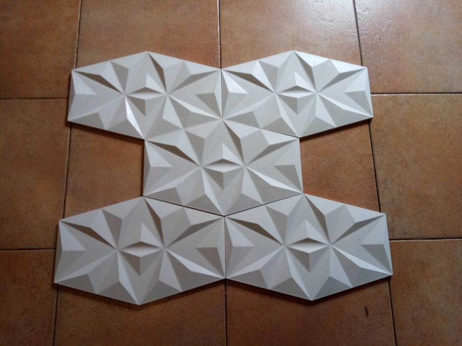 Gesso 3D, faço matrizes e moldes