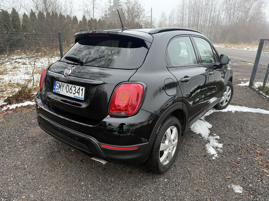Fiat 500X, półskóry, dwustrefowa klimatyzacja